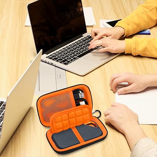 Miniatura 6 de Lacdo Funda rígida de transporte para SanDisk Extreme ProSanDisk Extreme SSD portátil externa 500GB 1TB 2TB 4TB 8TB USB-C unidad de estado sólido