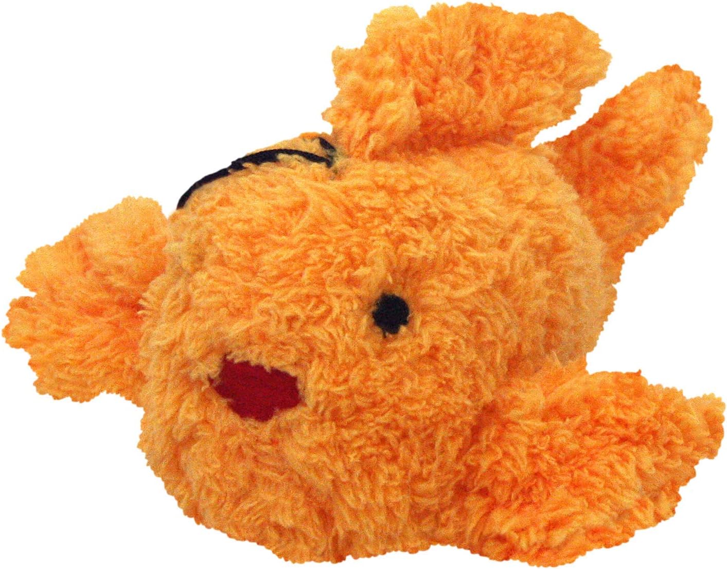 Multipet's Look Who's Talking Plush Goldfish Dog Toy, 6.5-Inch