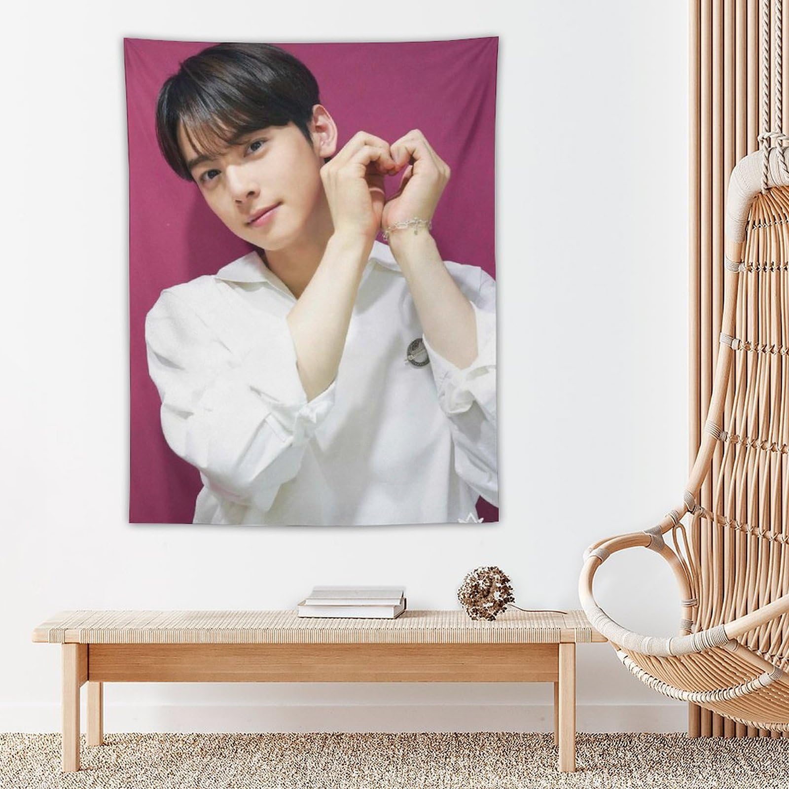 Amazon.co.jp: チャウヌ (44) タペストリー 絵画 ポスター 写真 装飾品