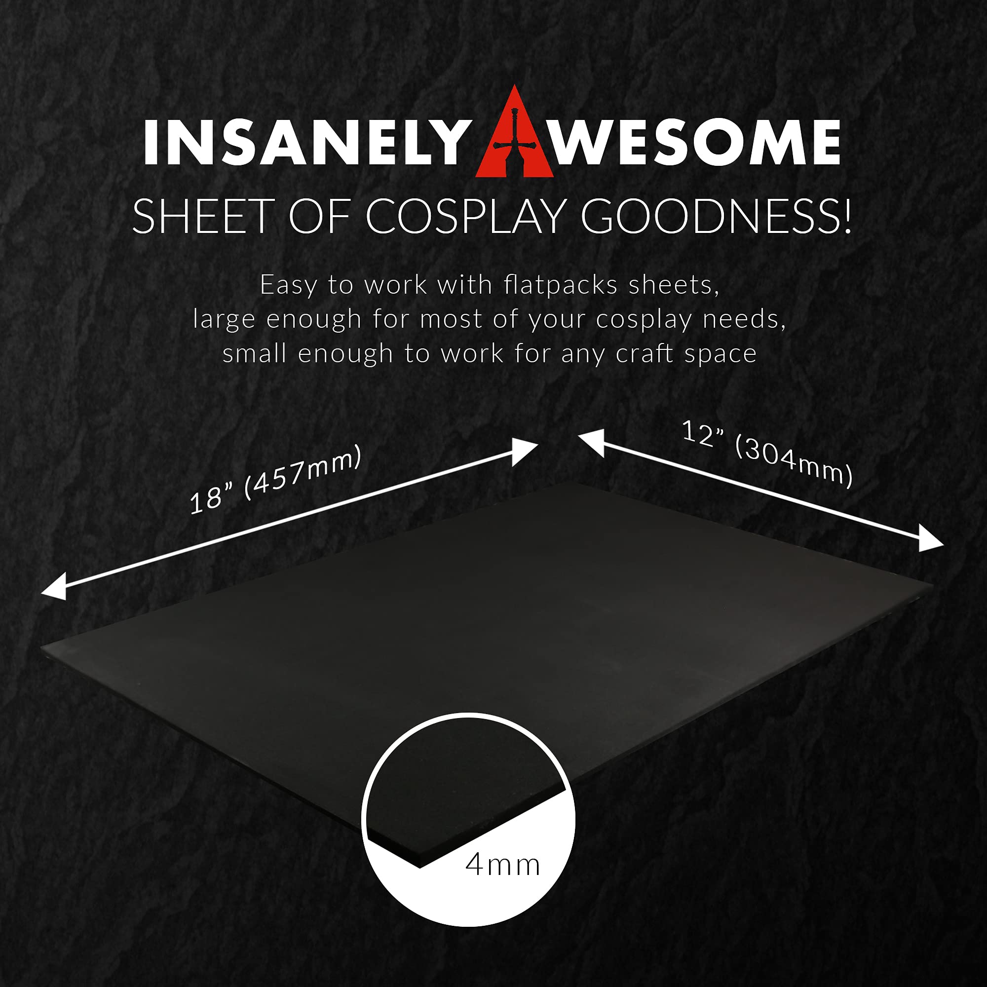 Cosplay Apprentice What The Foam, Eva Foam, HighDensity Cosplay Foam