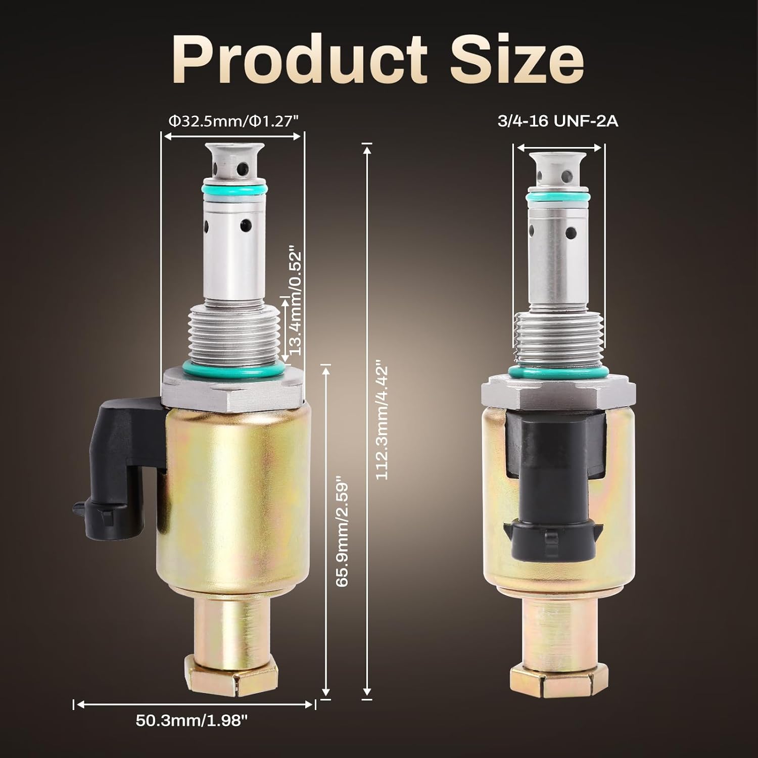 7.3l IPR Valve Fuel Injector Pressure Regulator Valve F81A9C968AA F5TZ9C968A Compatible for V8 Powerstroke 1995-2003 F250 F350 F450 F550 E350 E450 E550