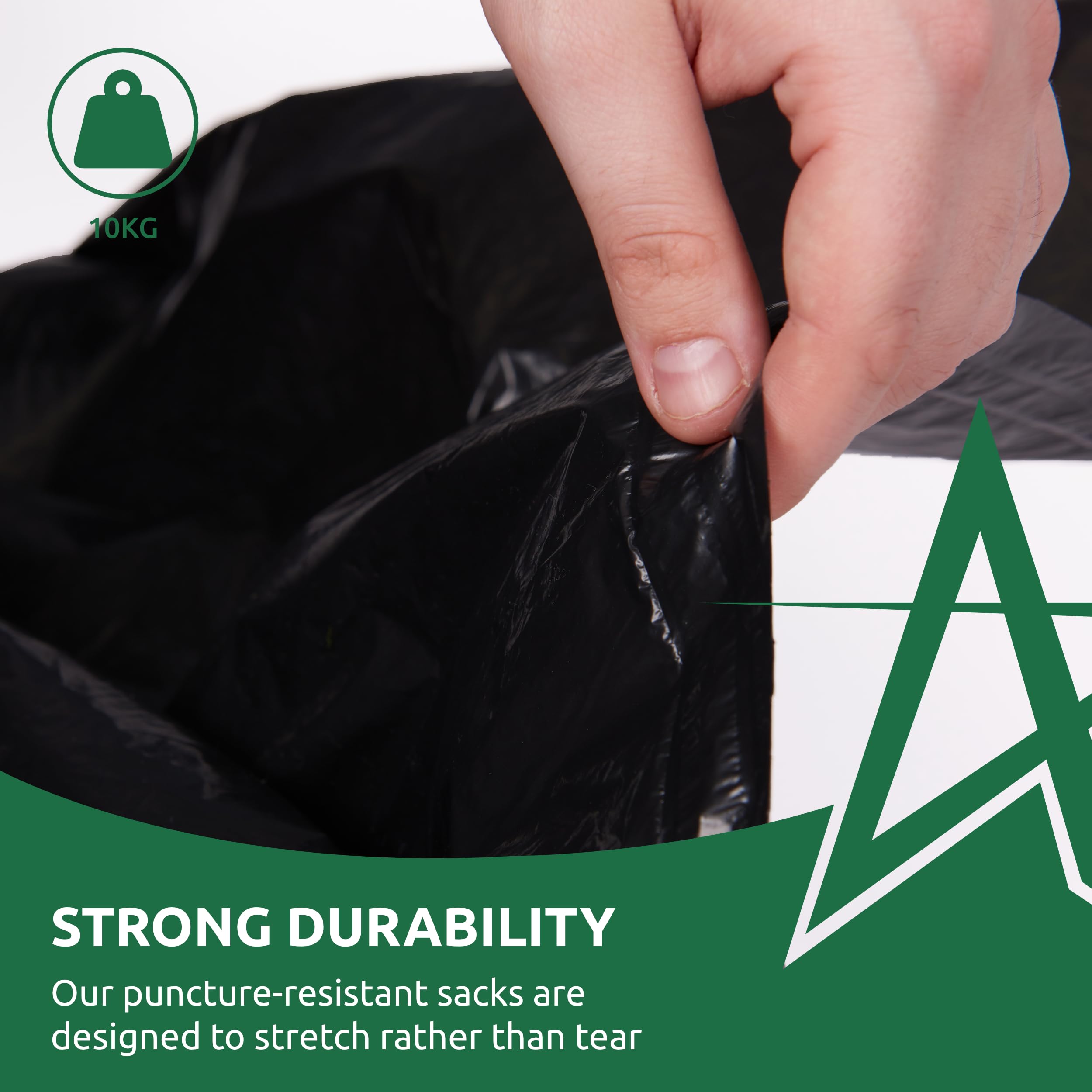 Andarta Black Medium Duty Garbage Bags, Refuse SackBin Liner (Box Of 200) 18x29x34'', 90L Capacity : Buy Online At Best Price In KSA - Souq Is Now - View #12
