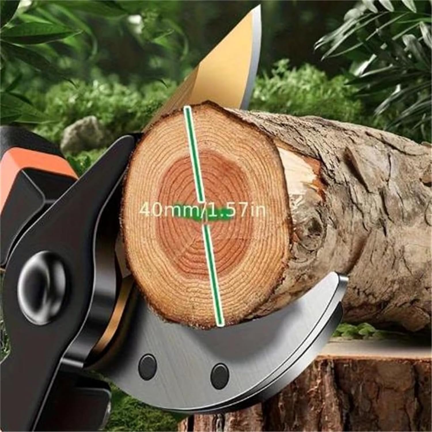 Heavy-Duty Garden Shears,Premium Titanium Bypass Pruning Shears,Rust-Resistant Steel Blade Garden Clippers,Hand Pruners Heavy Duty for Gardening (2PCS)