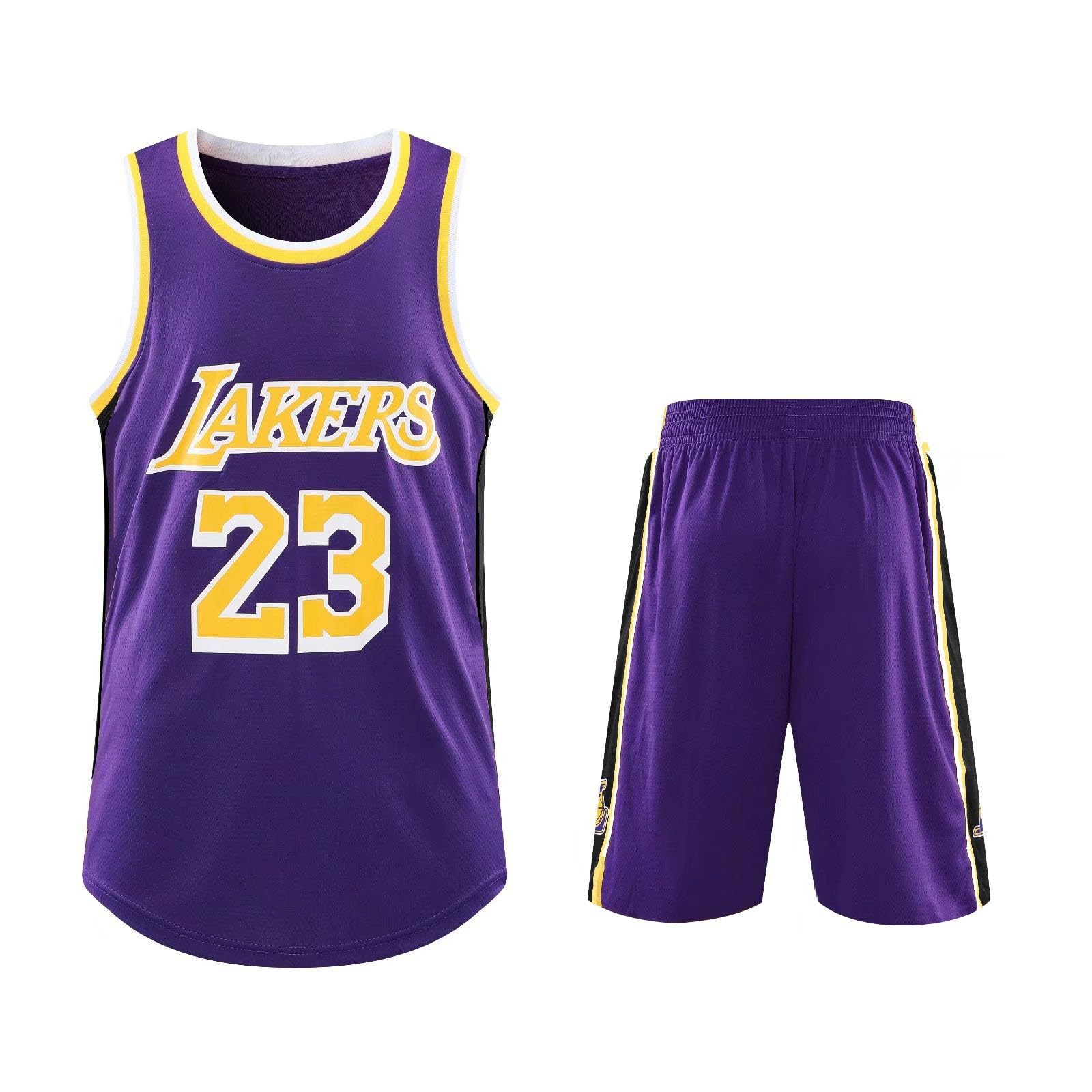 VVNHJAKids Boys Basketball 2-Piece Basketball Performance Tank Top and Shorts Set Basketball Kits for Boys Teens Kids Basketball Kit Boys' Basketball Vests Jersey and Short Men Training Set