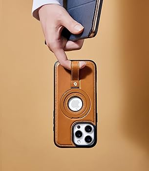 Amazon.com: BUTAIGA for iPhone 16 Pro Max Case Leather