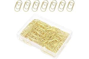 100 Pcs Love Heart Shaped Paper Clips