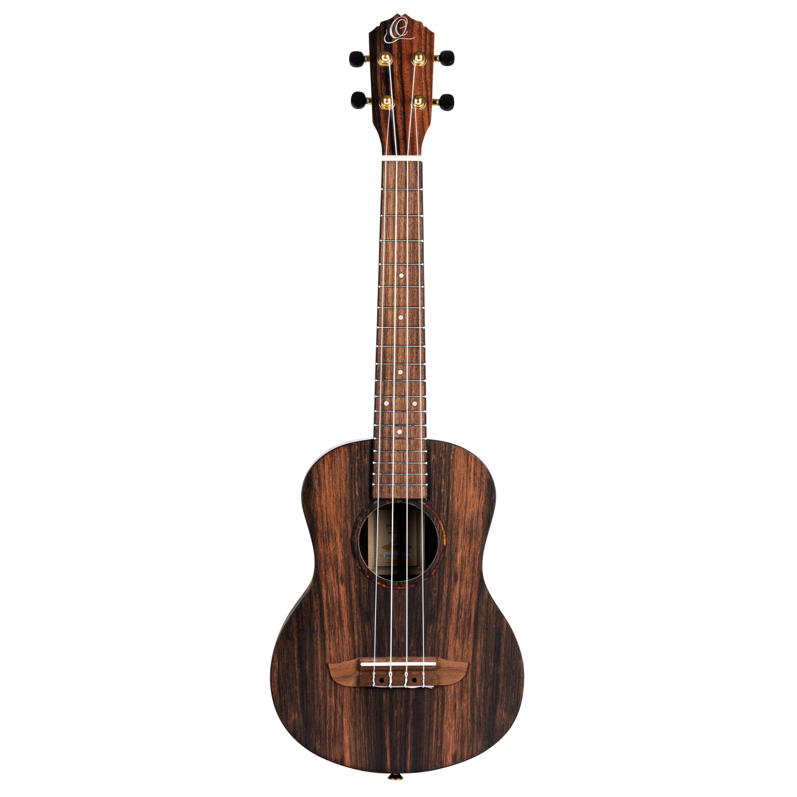 Ortega Guitars Ukulele Tenore Acustico – Timber Series – Gig Bag Inclusa – Ebano, Natural (RUEB-TE)