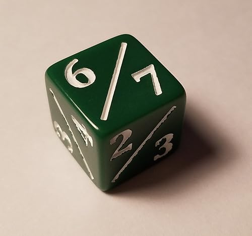 Miniatura 3 de 4 dados Tarmogoyf para magia: The Gathering/CCG MTG/Goyf Dice