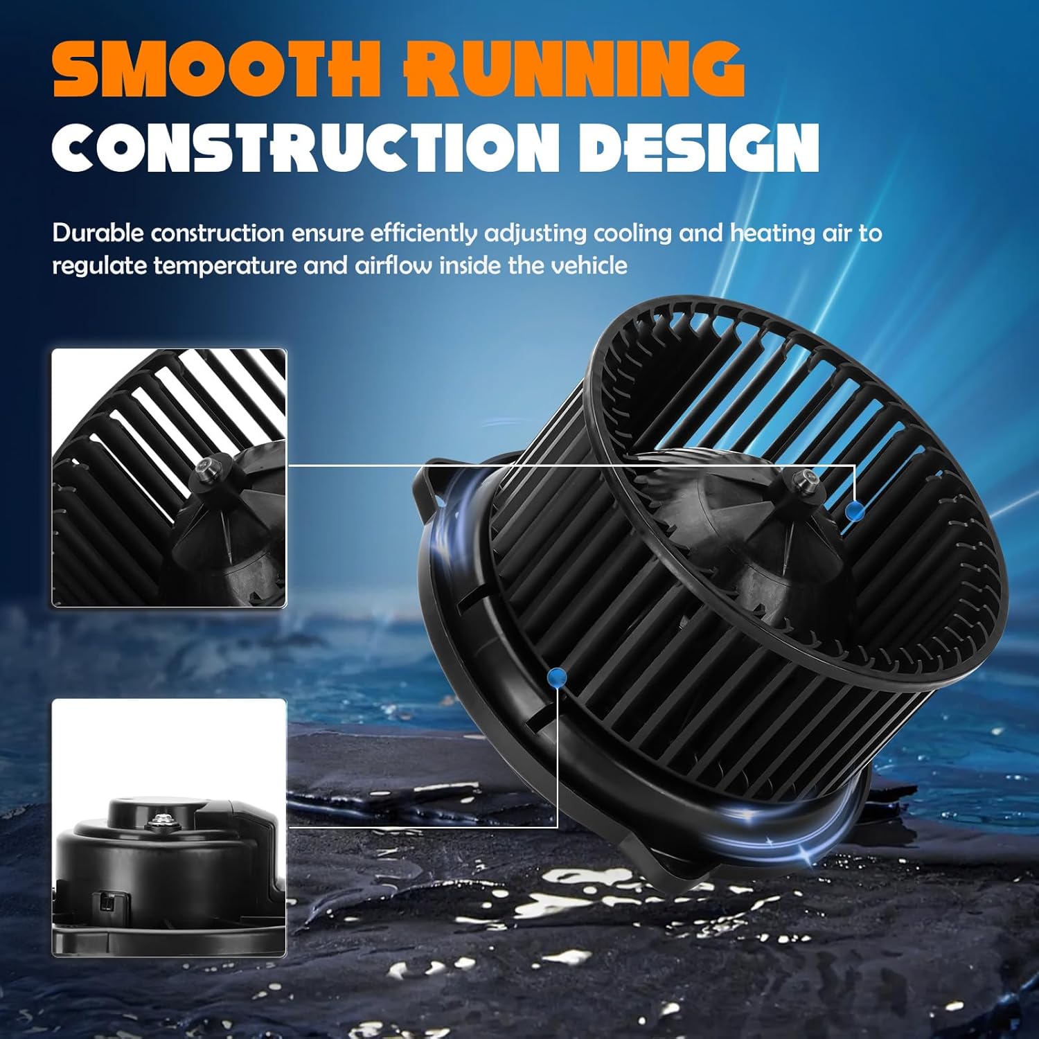 AC Heater Blower Motor for 1995-1998 Honda Odyssey 1997-2001 Honda CR-V,79310-SX0-A01/700130