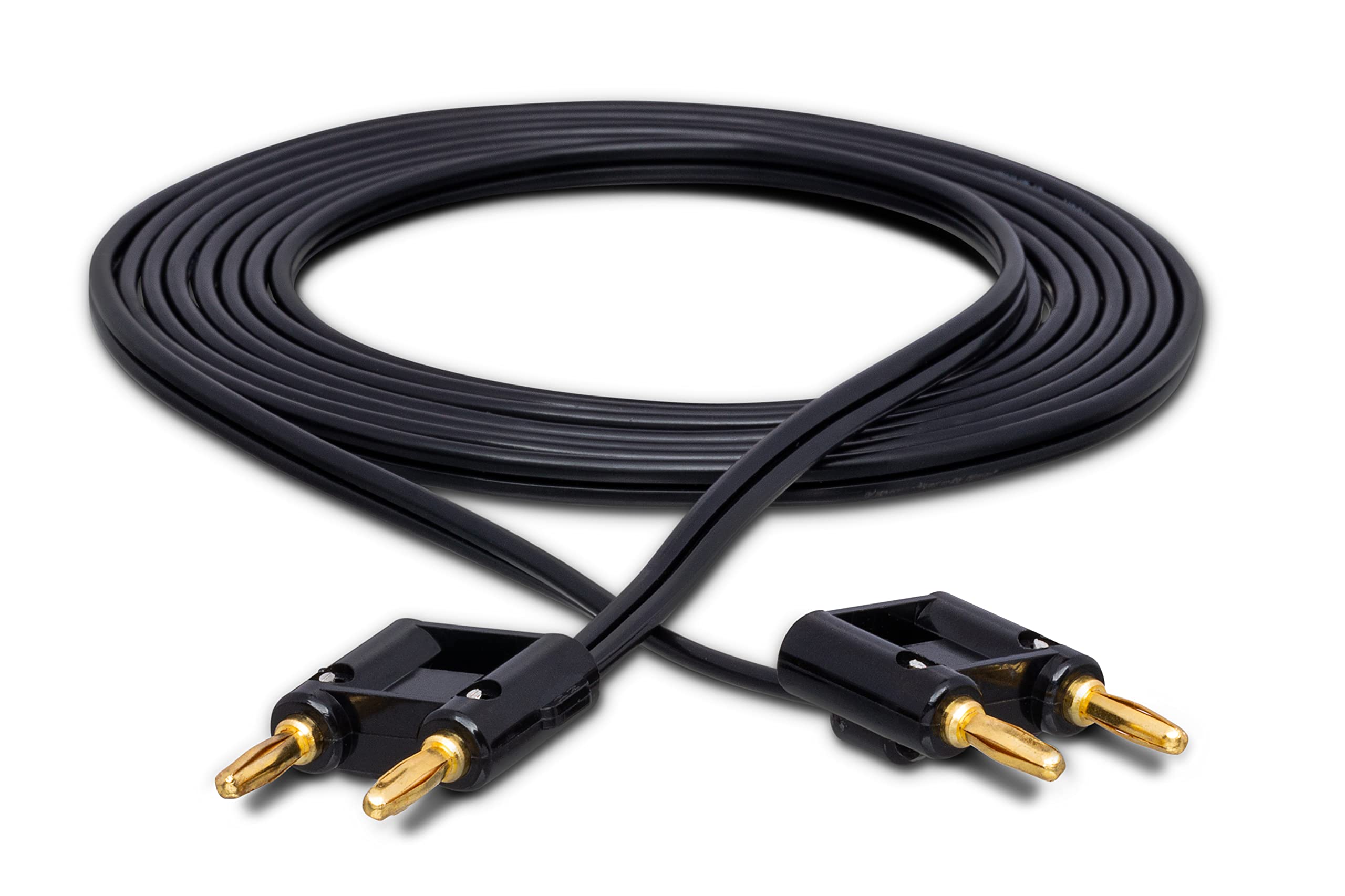 Hosa SKZ-603BB Dual Banana to Dual Banana Speaker Cable, 3 Feet