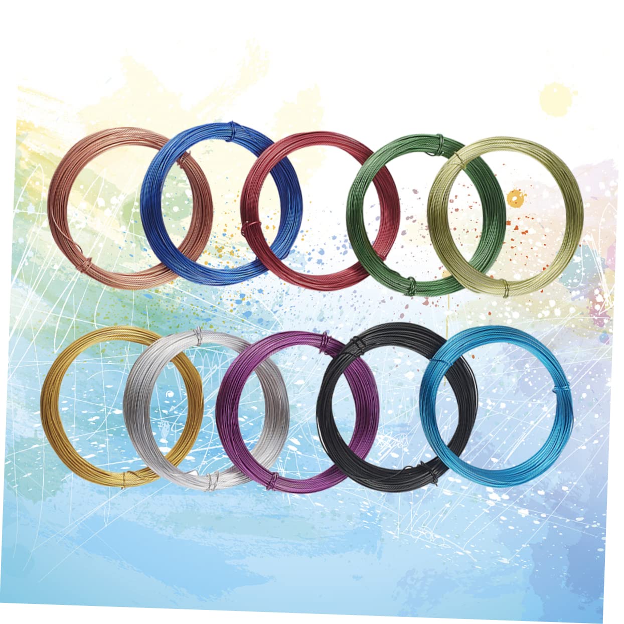 DIY Jewelry Accessories Aluminum Bendable Electrophoresis Wire for DIY Projects