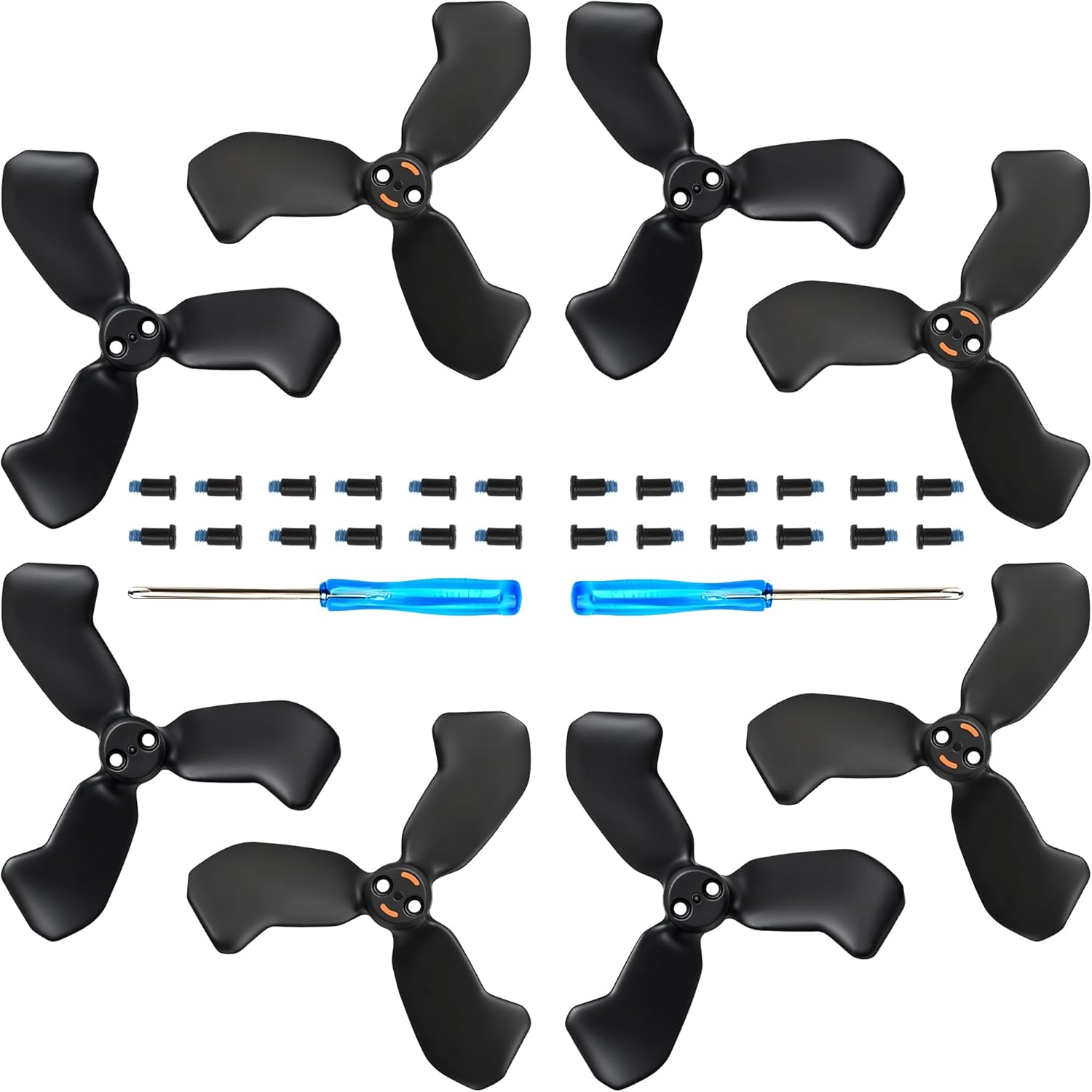 Propellers for DJI Neo 2 Blades - 8PCS Props Quick Replacement Spare Part Low Noise Wings for DJI Neo 2 Drones Accessories