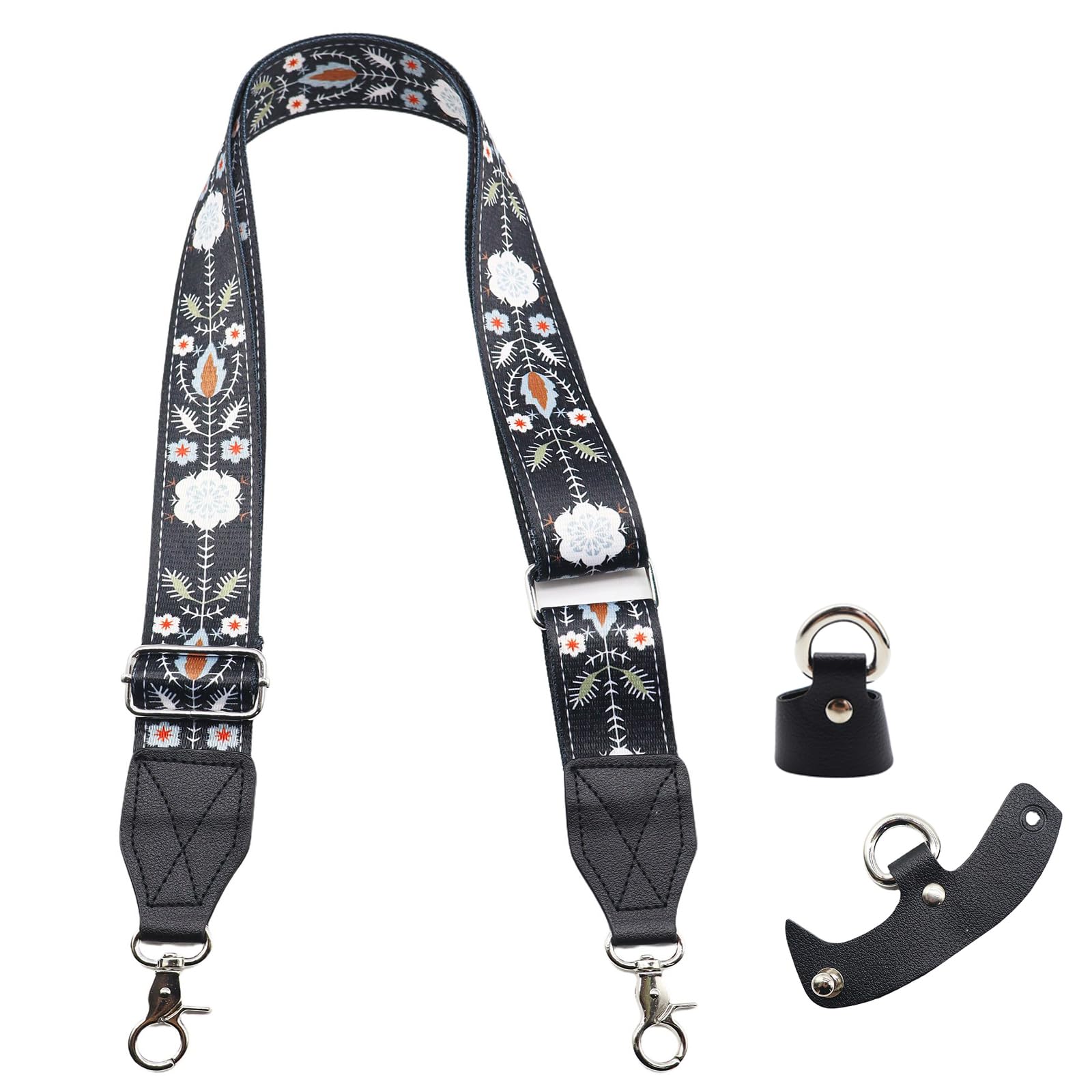 LEMEDE Purse Strap Replacement Crossbody 1.5" Wide Shoulder Strap Adjustable Straps Handbag Strap Replacement Belts