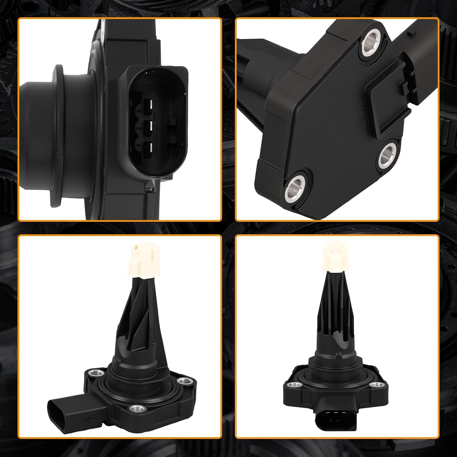 12617638341 Engine Oil Level Sensor Compatible with BMW 1 2 3 4 5 Series X3 X4 X5 X6 228i 320i 328i 335i 428i 528i Replace 12617636294 12617598860 12618608779