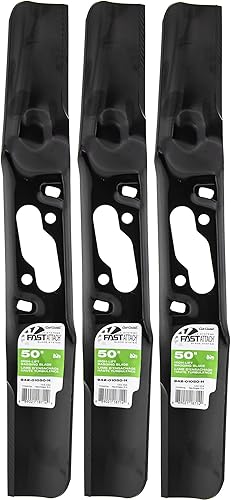 CUB CADET 942-01050-H - Cuchillas altas FastAttach de 50 pulgadas, tractores de enduro XT2, paquete de 3