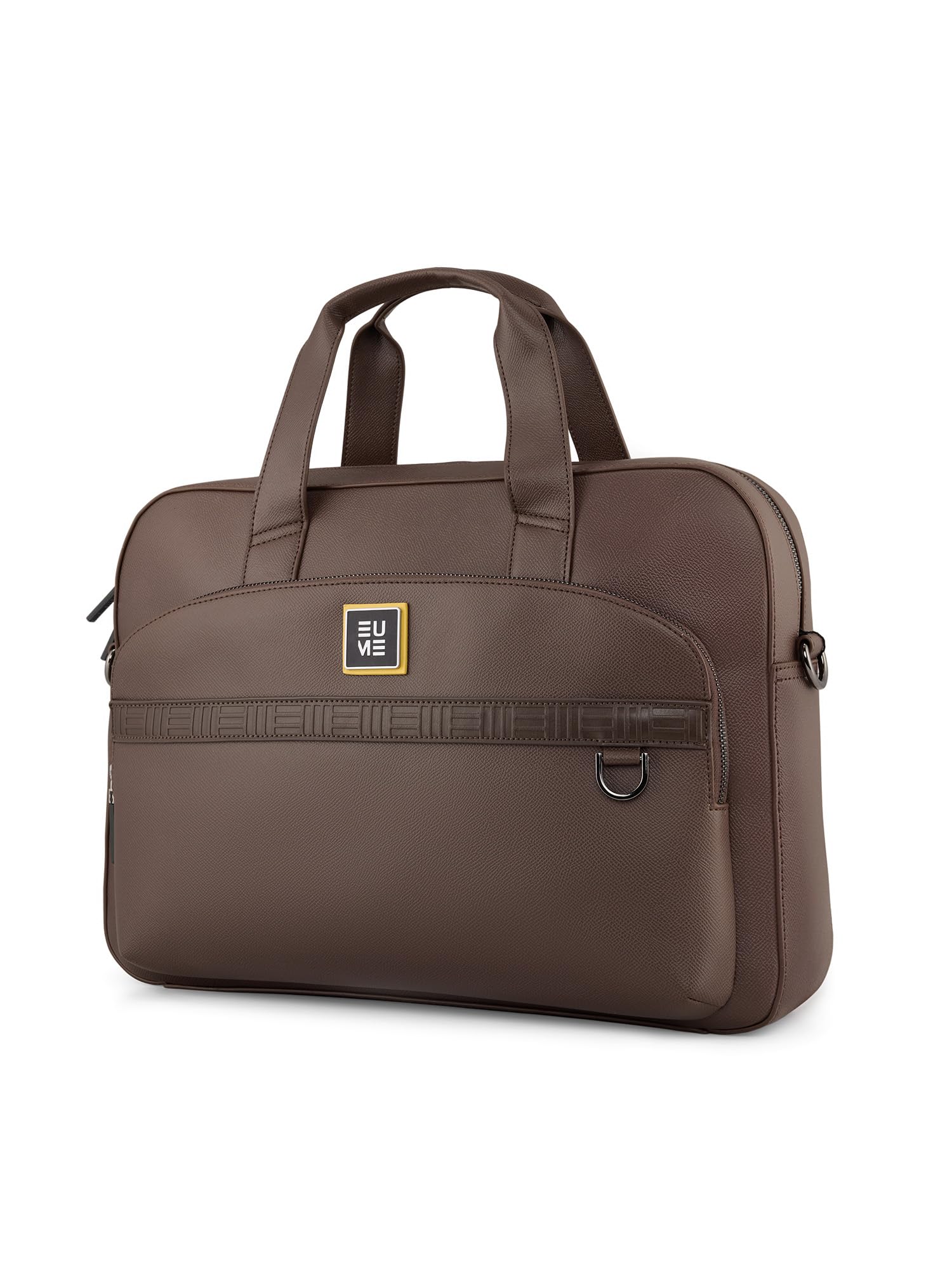 Optimo Laptop Bag for Men | Water Resistant Messenger Bag | Tablet Compartment| Multiple Organisers | Fits Upto 15" Laptop | Vegan Leather Office Bag.-image-18