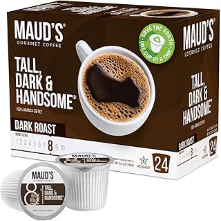Sponsored Ad - Maud's Dark Roast Coffee (Tall Dark & Handsome), 24ct. Solar Energy Produced Recyclable Single Serve Dark R...
