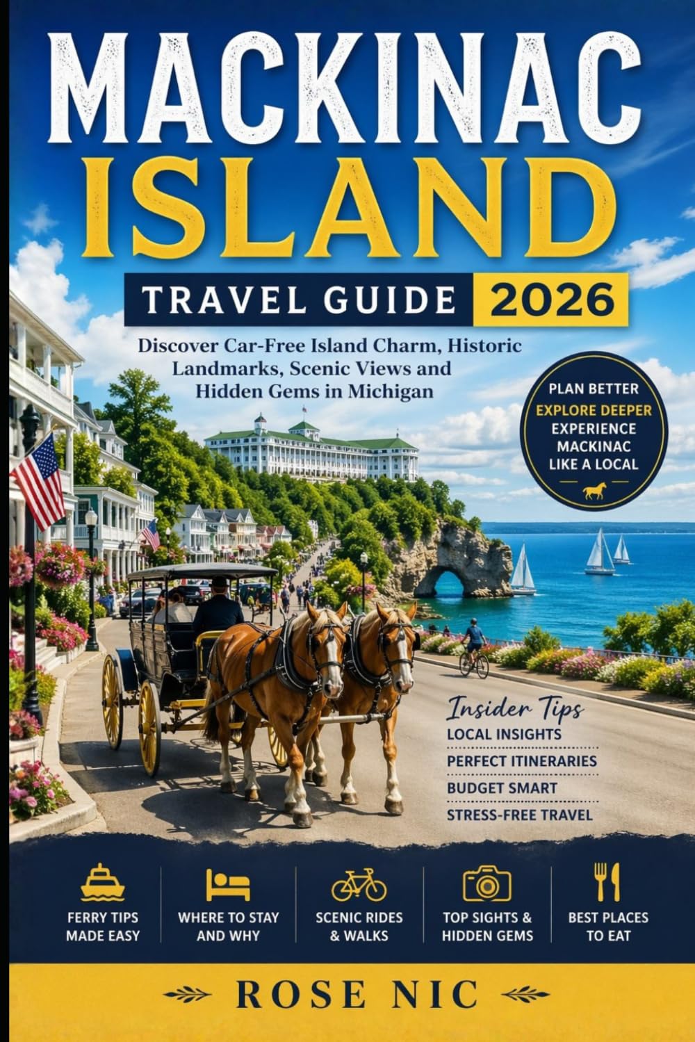 Mackinac Island Travel Guide 2026: Discover Car-Free Island Charm, Historic Landmarks, Scenic Views and Hidden Gems in Michigan