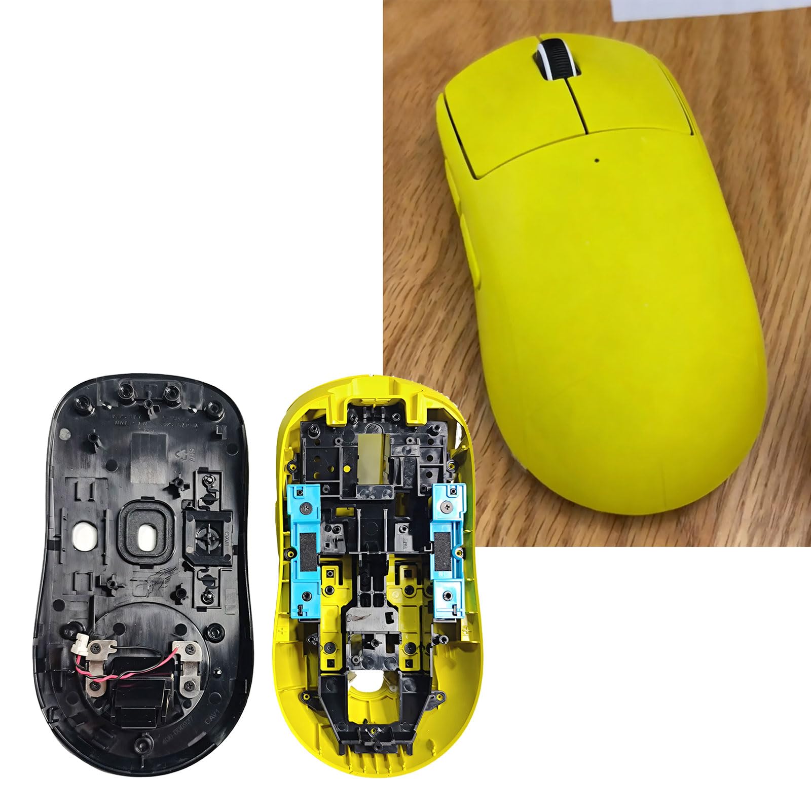 Custodia di ricambio ergonomica per gaming guscio inferiore superiore costruzione leggera guscio protettivo aggiornato