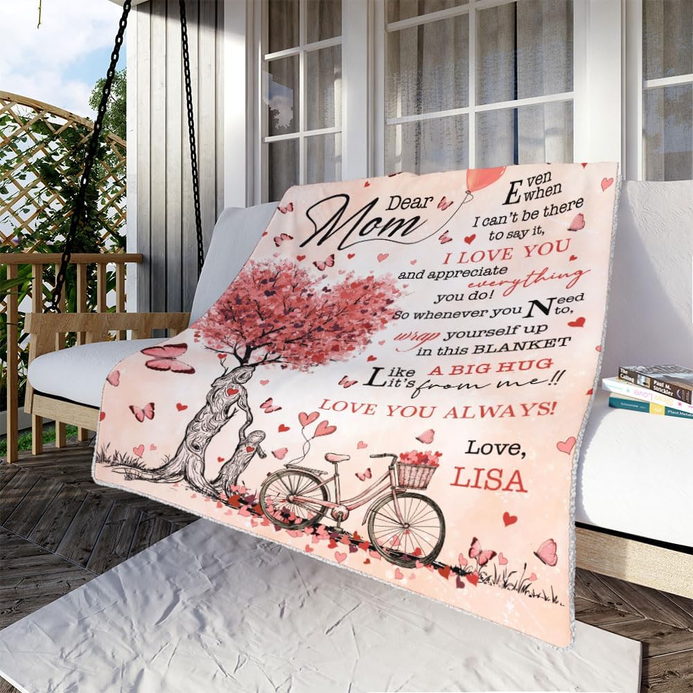 Blankets for Mom, Mama Blanket, Gifts for Mom Blanket, Mom Blanket Personalized, Mom Blankets from Daughter to Mom, Mom Personalized Blanket, Mom Birthday Blanket, Mothers Blanket 1