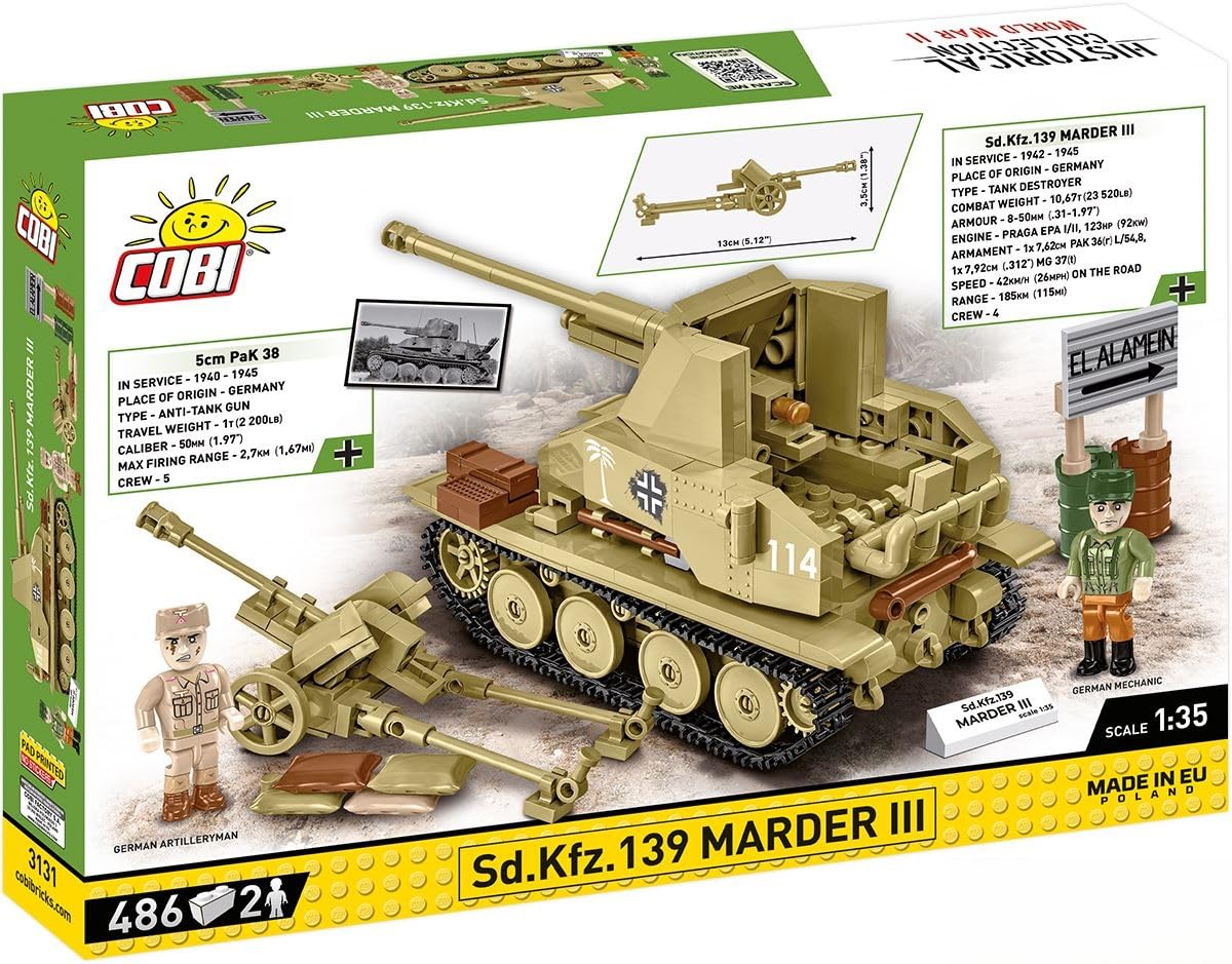 COBI SD.Kfz.139 MARDER III
