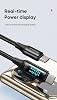 كابل Mcdodo CA-1100 Type-C بقوة 100 وات - كابل شحن سريع مع شاشة رقمية بقوة وات، 5 أمبير PD QC USB-C، كمبيوتر محمول/كمبيوتر لوحي/هاتف، 1.2 متر