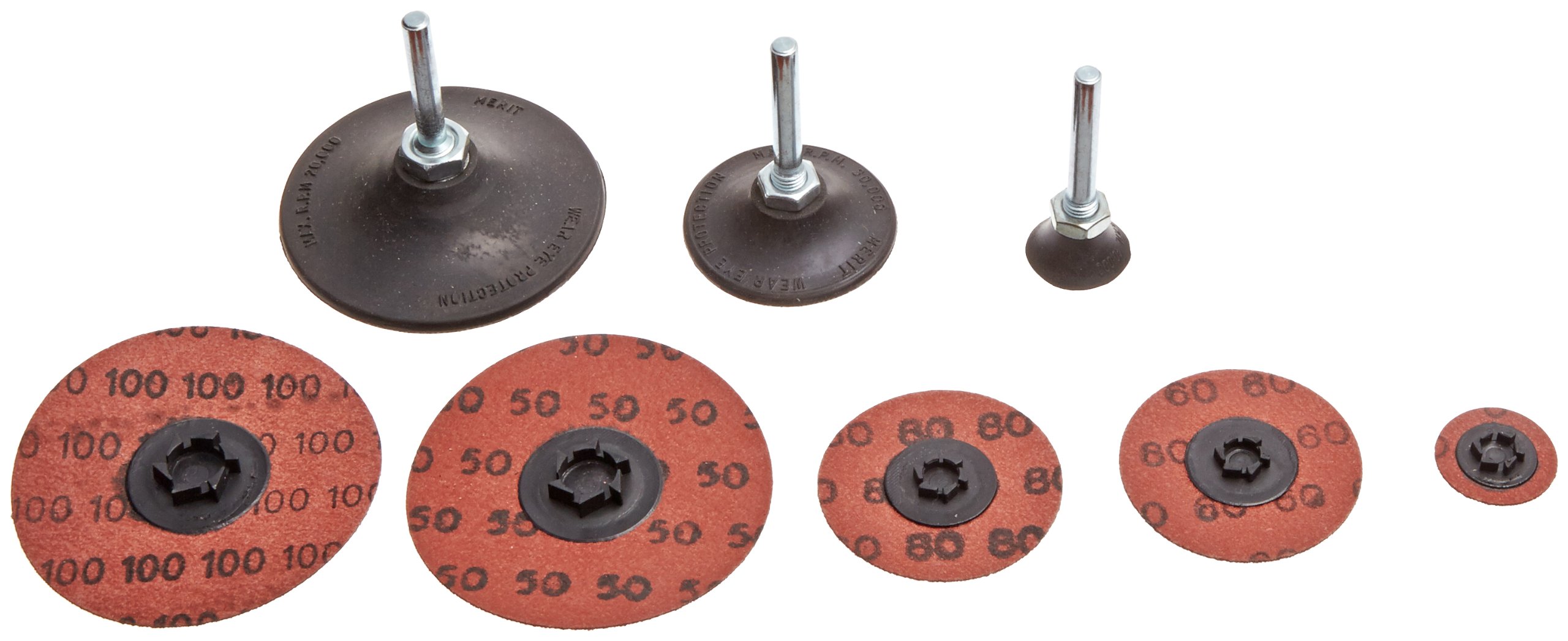 Merit Powerlock Abrasive Disc Test Kit 