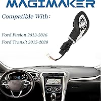 Vista 2 de Pomo de palanca de cambios automática con botón DG9Z-7213-EA para Ford Fusion 2013-2016 / Escape 2013-2016 / Transit 2015-2019 / Transit Connect
