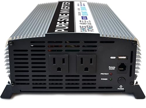 Miniatura 4 de Inversor de onda sinusoidal pura Power TechON PS1002 (de 1500 W, Pico de 3000 W).