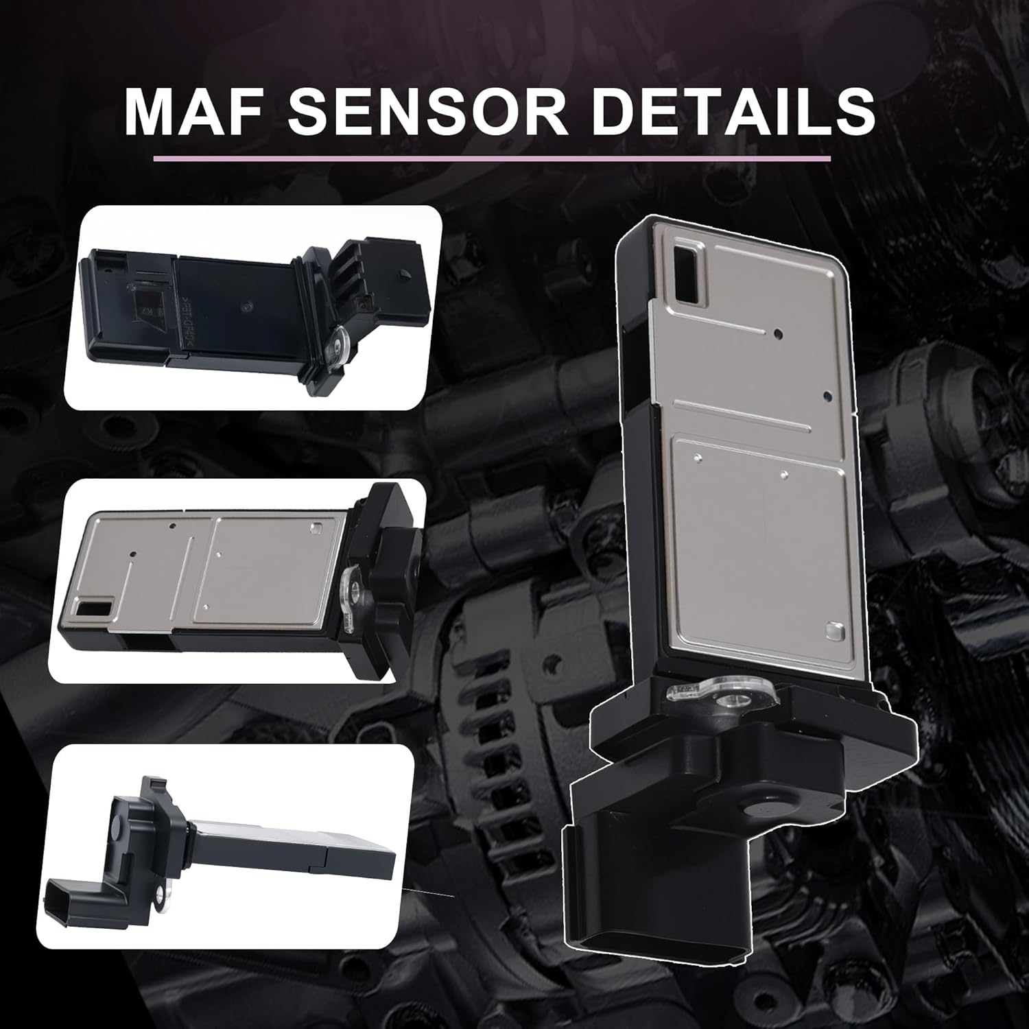 Mass Air Flow Sensor MAF 23262343 Fit for Buick, Cadillac, Chevrolet & GMC Vehicles 2012-2022 Silverado 1500, Equinox, Sierra 1500 2500HD 3500HD, Malibu, Traverse, Impala, Tahoe & More