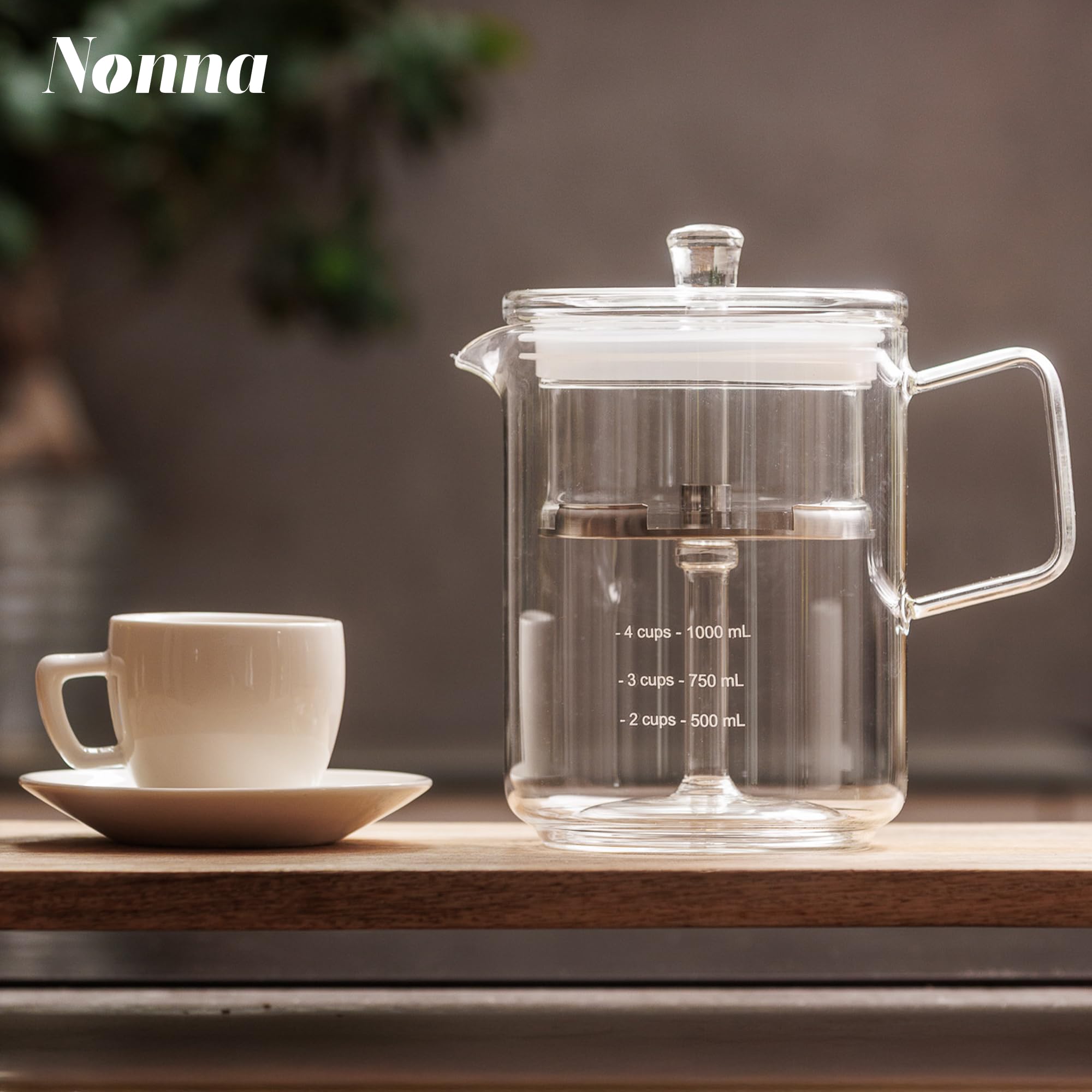 Nonna 2.0 Glass Percolator - Retro Coffee Maker -7