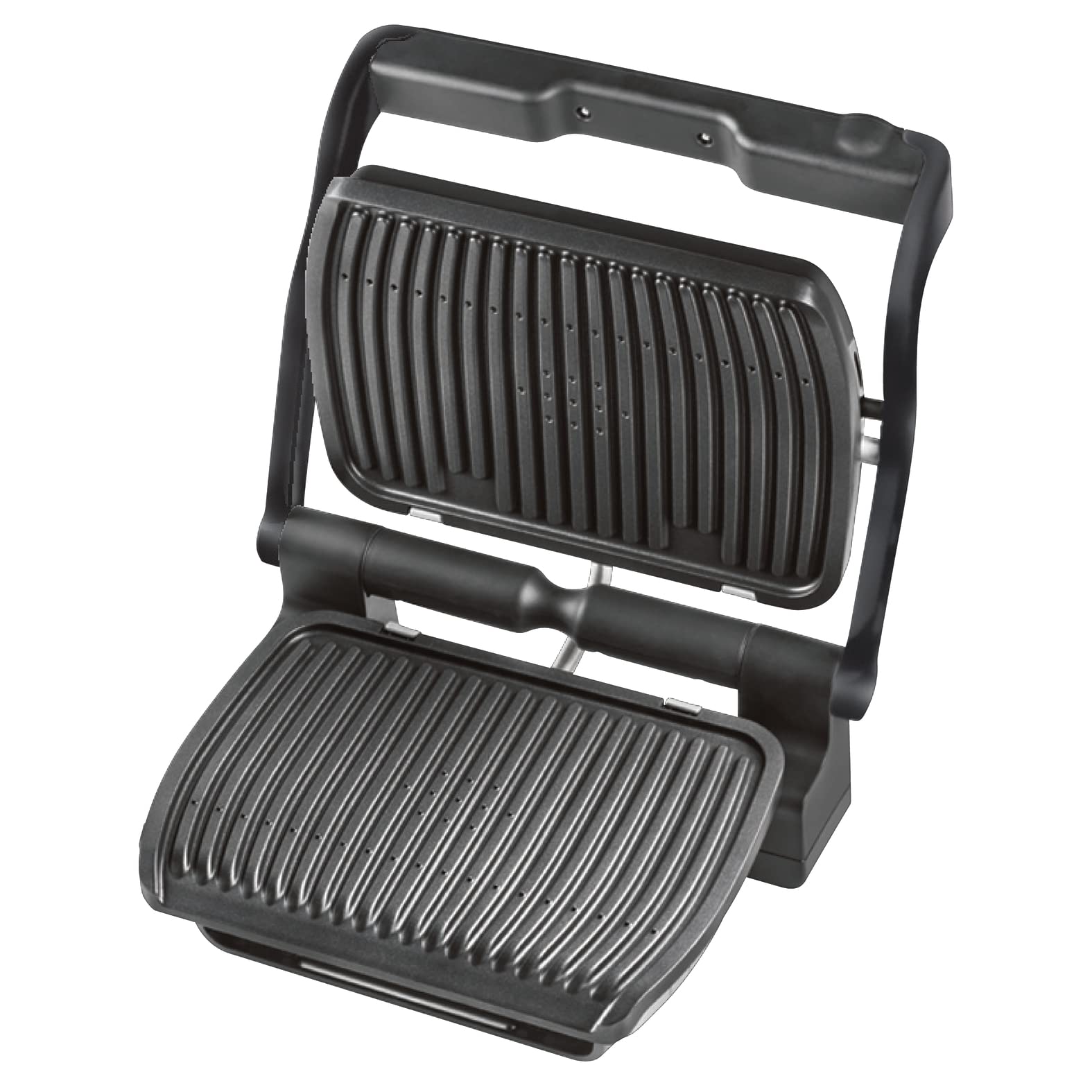 TEFAL GC7128 OPTIGRILL+ Kontaktgrill schwarz [6 Automatikprogramme; manueller Modus mit 4 Temperaturstufen; perfekte Grillergebnisse dank Messung der Dicke]