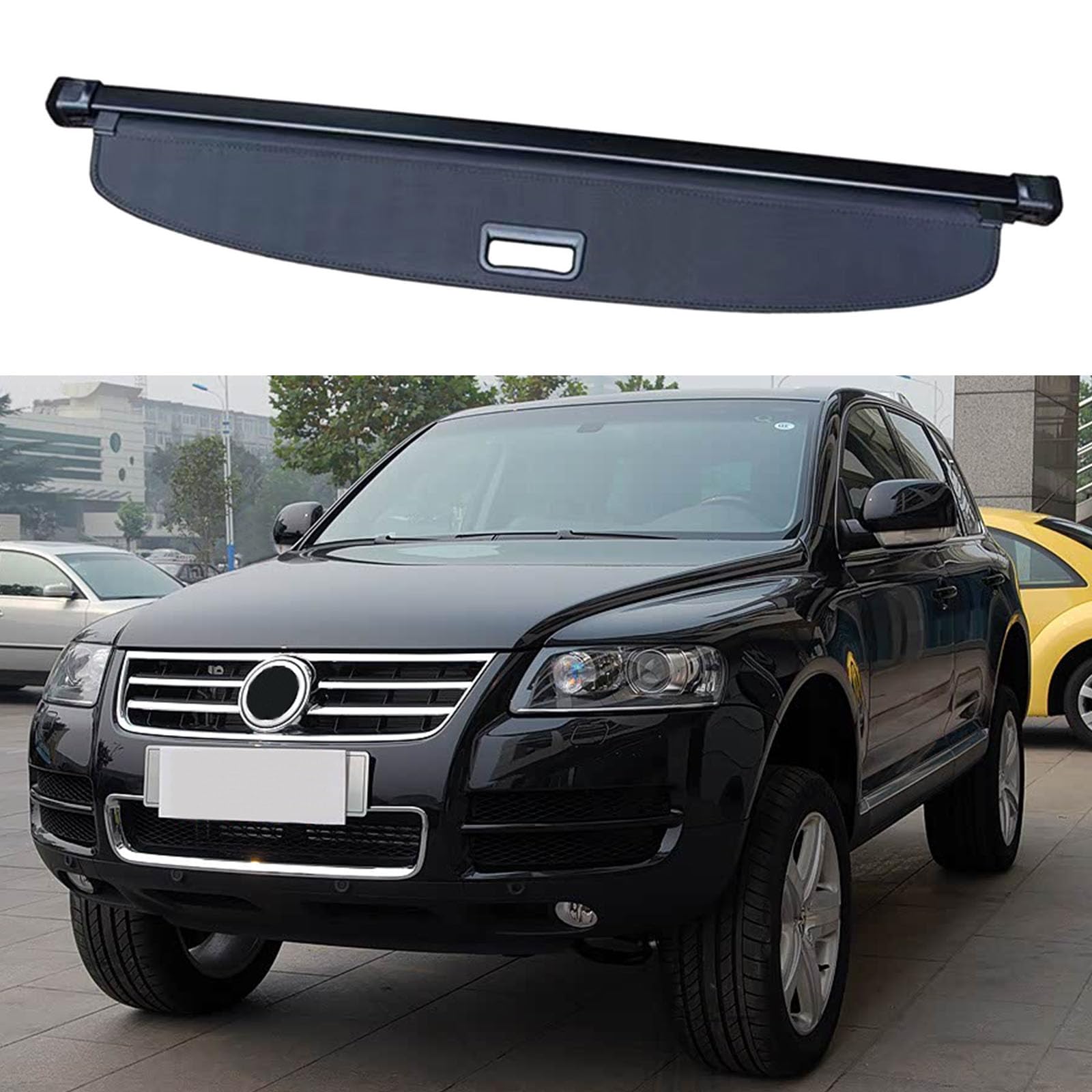 WGHNBNB Car privacy screen,Compatible pour VW Touareg 2002-2010,Auto Parts