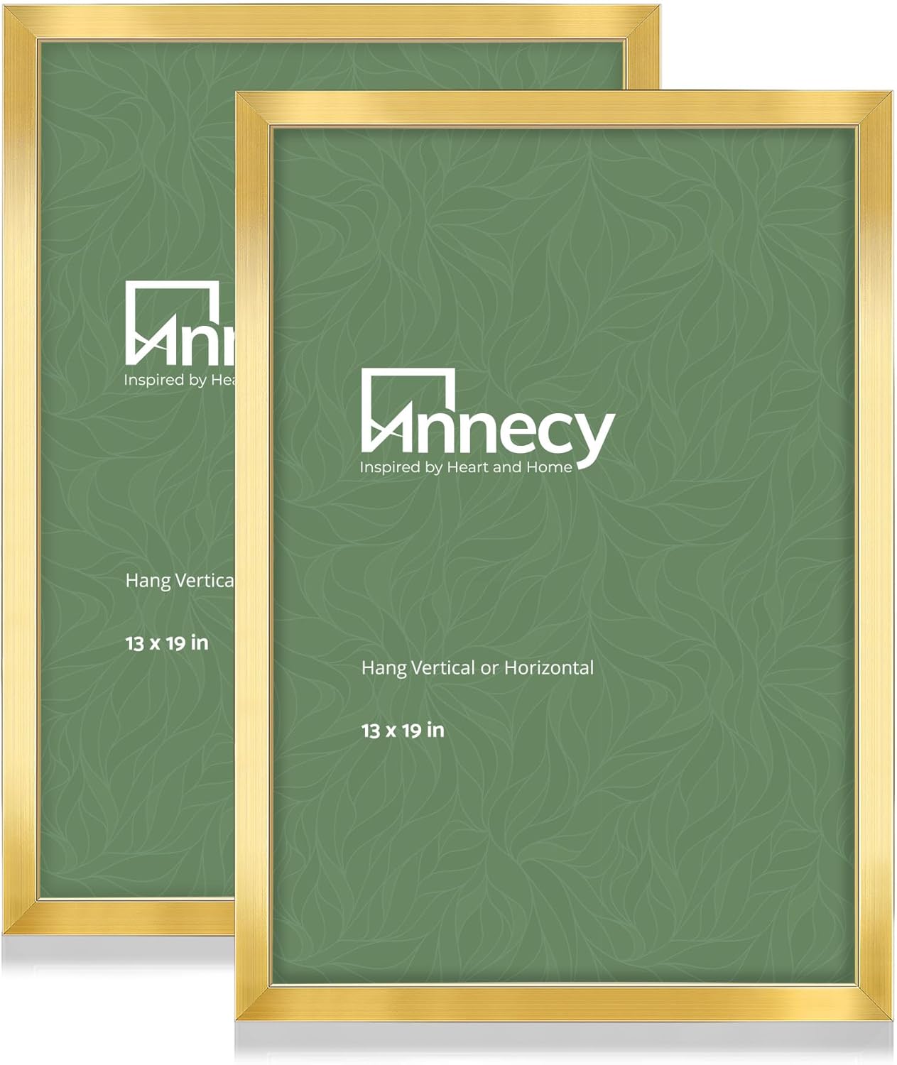 Annecy 13x19 Picture Frame Gold（2 Pack）, 13 x 19 Picture
