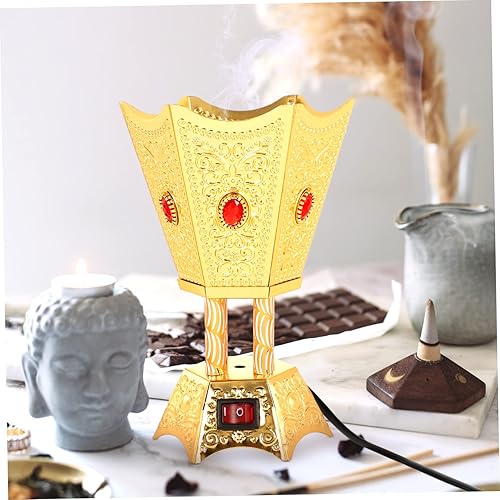 Miniatura 7 de Garneck 5pcs Plug-in quemador de incienso horno eléctrico hierro yoga para girar