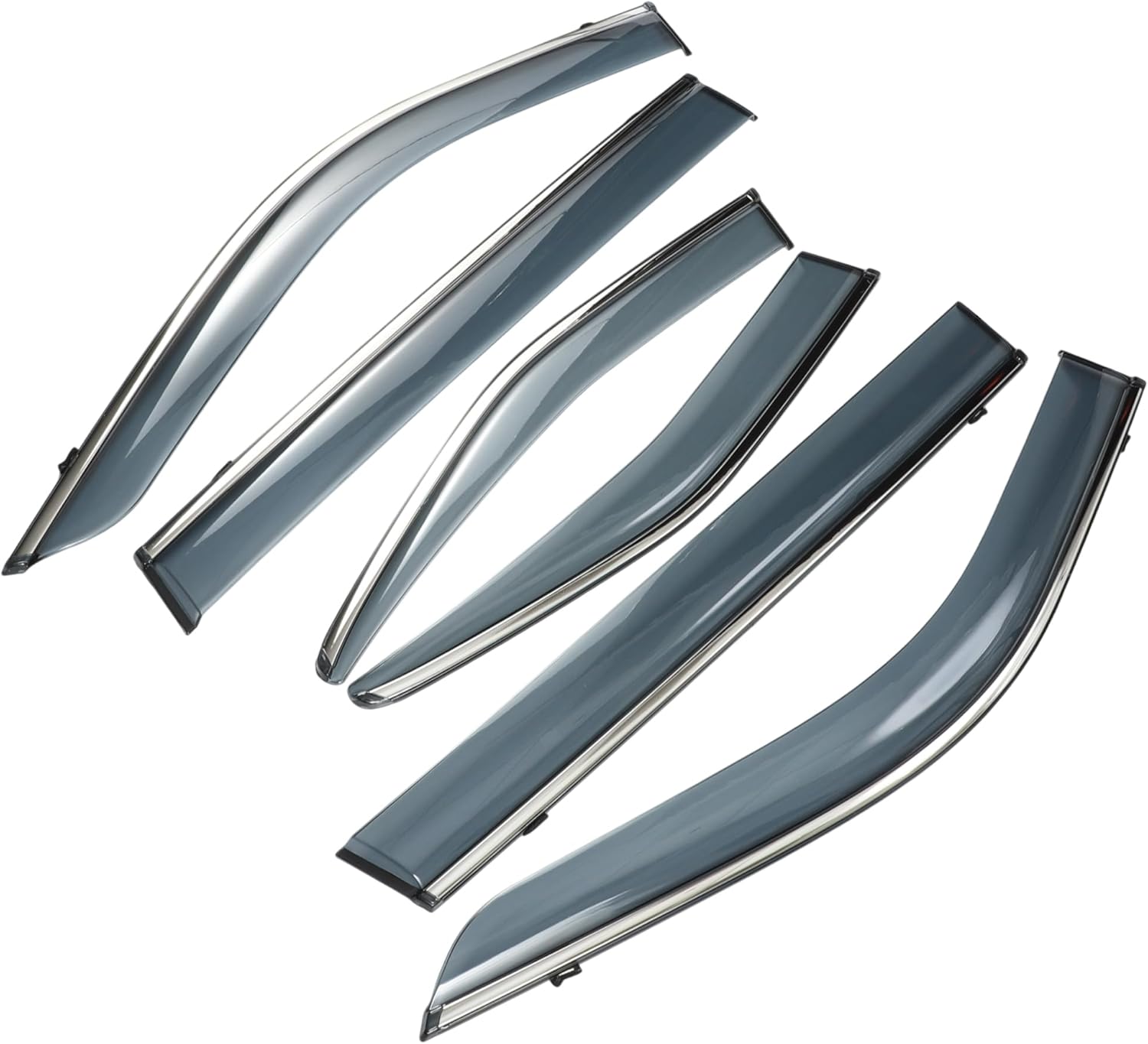 HEROFFIX 1 Set Window Deflectors for Toyota Highlander 2020