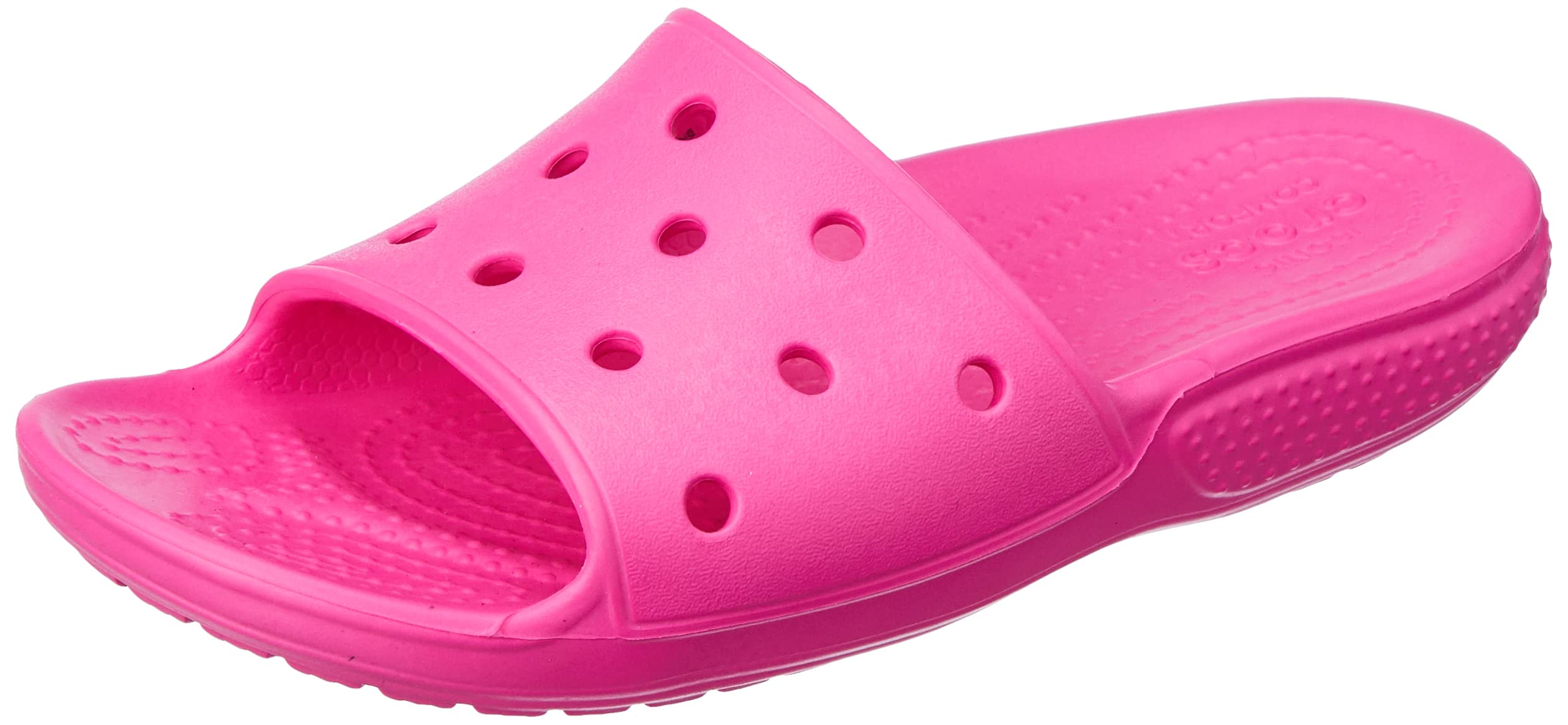 Crocs Unisex-Child Classic Pink Slide-(206396-6Qq)-1 Uk (J1) (B0BQC228MD) Amazon Price History, Amazon Price Tracker