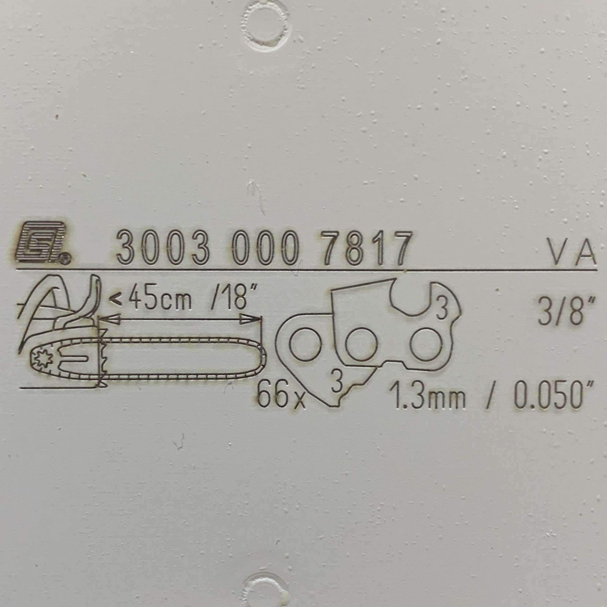 Amazon.com: STIHL 33RS 66 Rapid Super Chainsaw Chain 18