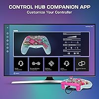 Vista 8 de Turtle Beach Rematch Advanced Wired Gaming Controller Licensed for Xbox Series X S, Xbox One, Windows PC - Glow, Remappable Buttons, Hair Triggers