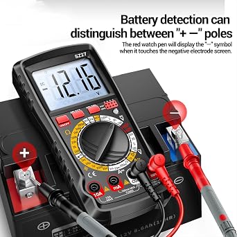 Voltmeter Multimeter Analyzer Detector Kit Circuit Outlet
