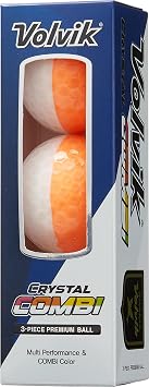 Crystal Combi Golf Balls by Volvik