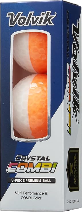 Crystal Combi Golf Balls by Volvik