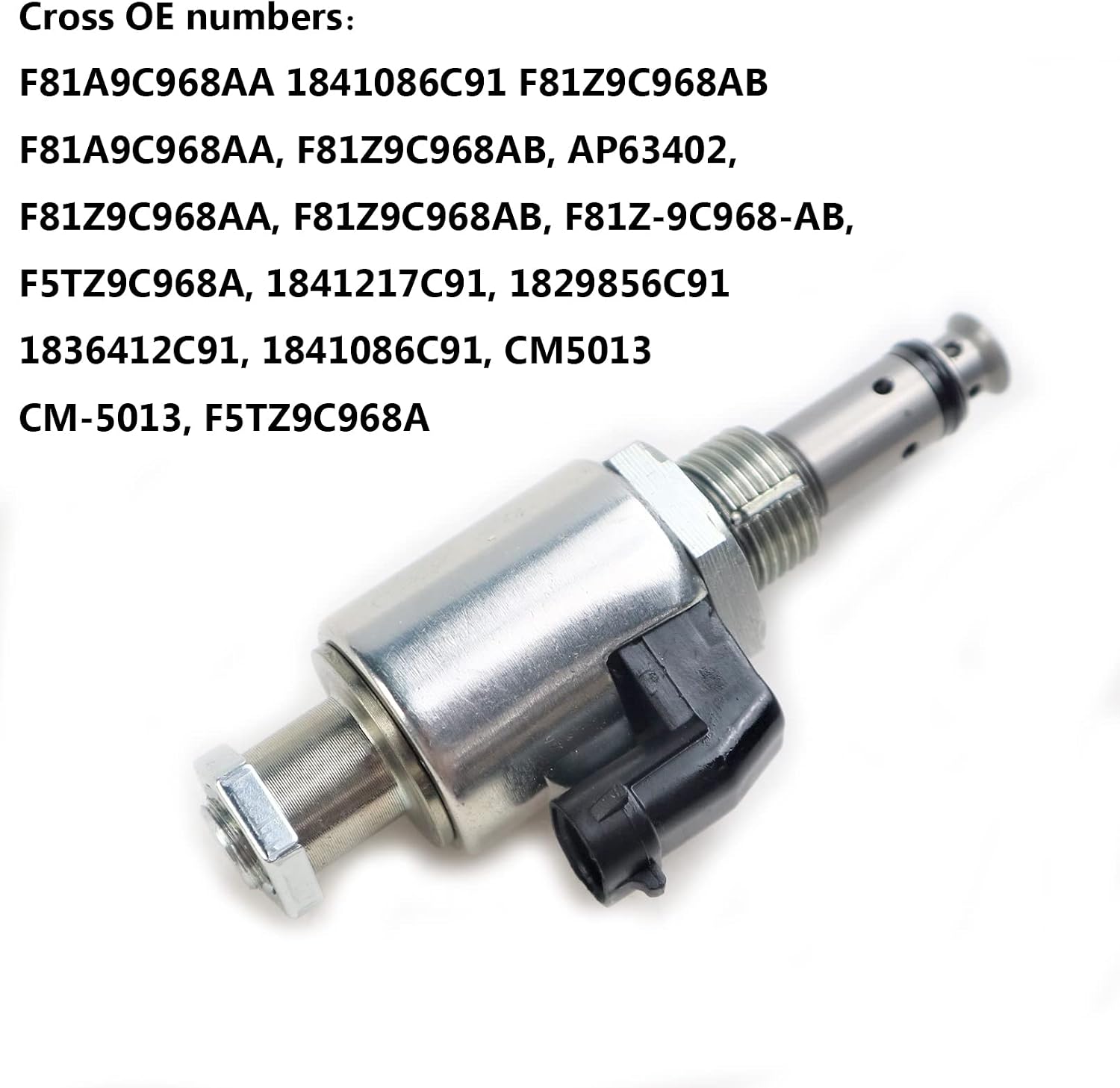 F81A9C968AA 1841086C91 Diesel Injector Pressure Regulator IPR Valve F81Z9C968AB fits 7.3L Powerstroke 1995.5-2003 International Navistar