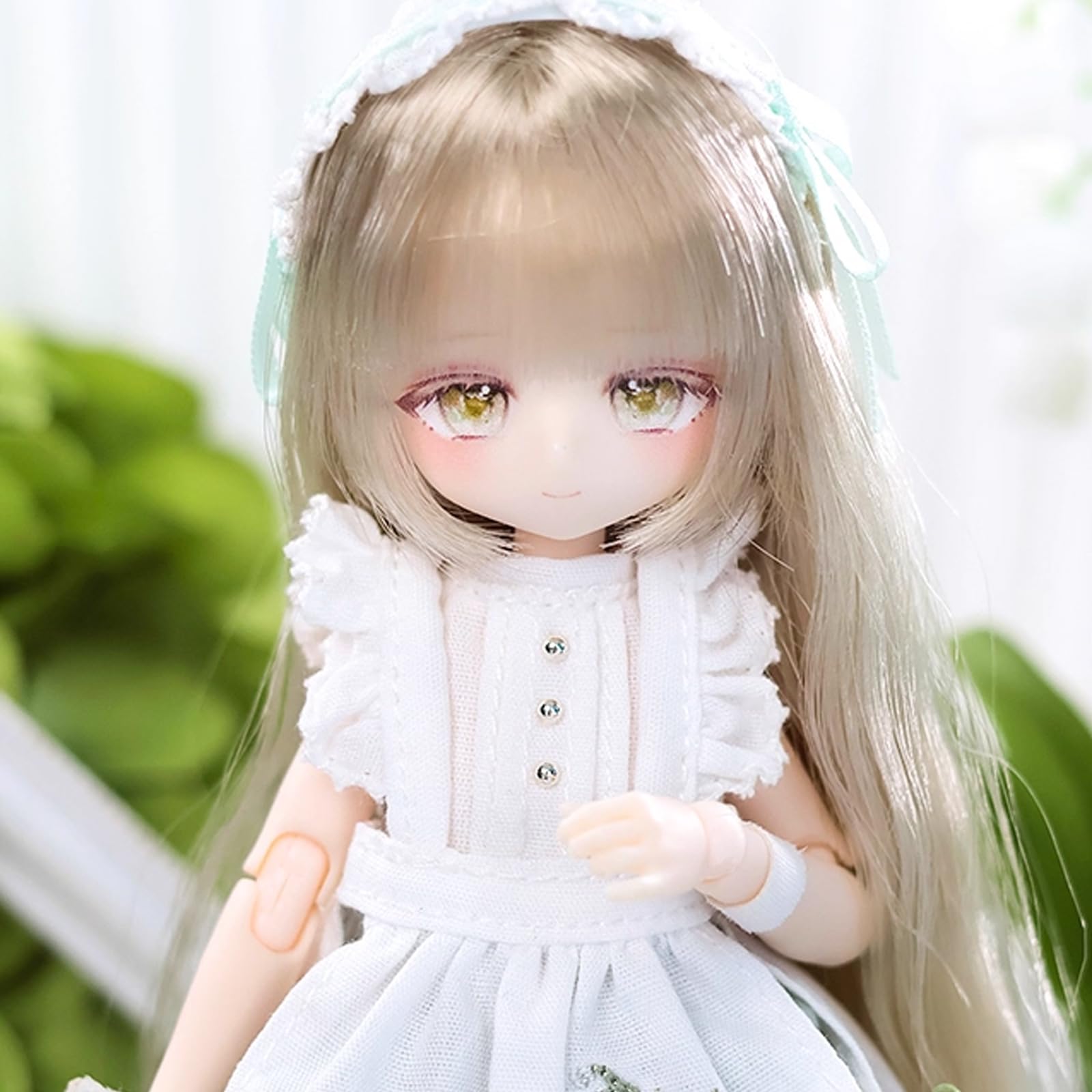 Amazon | Bahomu BJDドール 植毛 未語集 少女体 リンラン 絮語 1/8 MJD