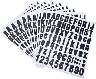 OSALADI 10 Sheets Mailbox Letter Decor Number Tags Adhesive Stickers Vinyl Numbers Decals Numbers Sticker Adhesive Gift Tags Mailbox Stickers Mailbox Decals DIY Stickers Self Made The Sign