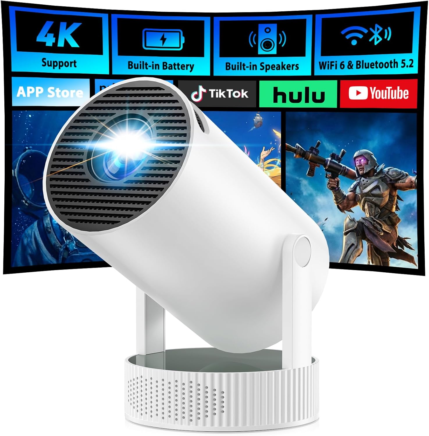 Mini Projector, Projector with...