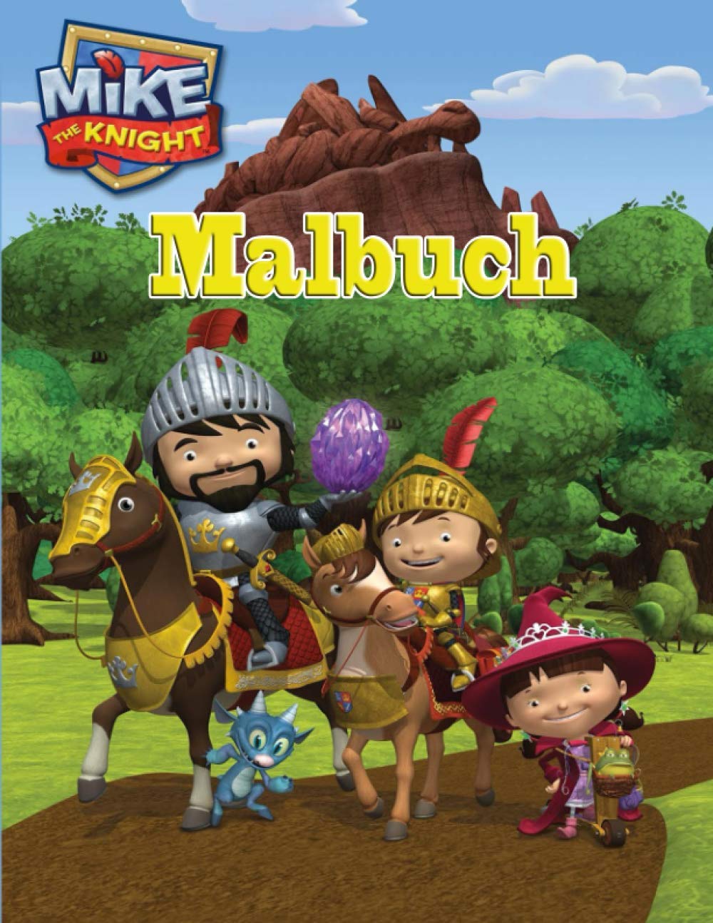 Mike The Knight Malbuch