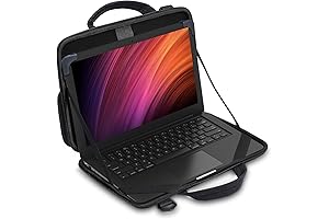 Ultra-Protective Chromebook 3 Case with Shoulder Strap