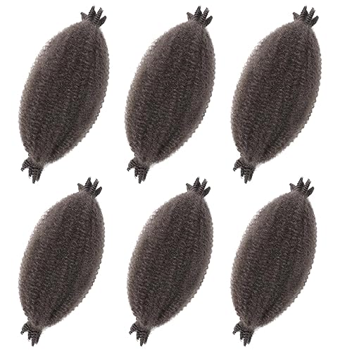 Marley Twist - Cabello para Trenzas 4# Cabello Marley 12 Pulgadas Cabello Afro Cubano Twist para Spring Twist Faux Locs Locs Suaves Butterfly Locs