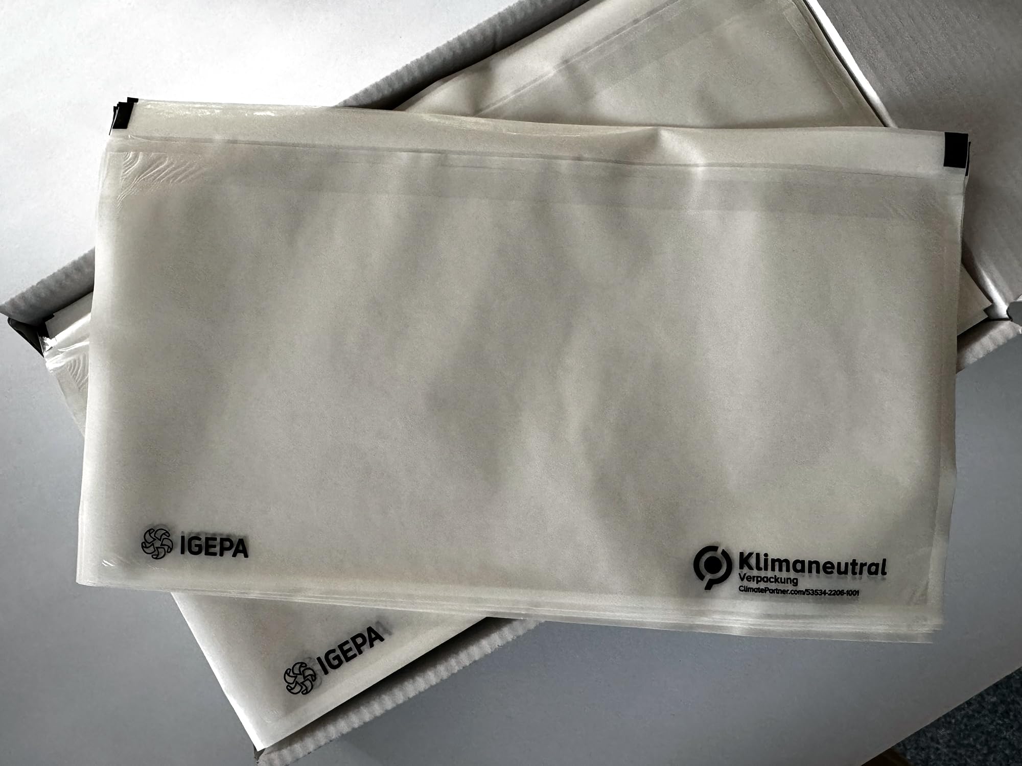 buste trasparenti plastificate da spedizione per bolle consegna, fatture, bollettini di ritorno & Co - 250 buste da spedizione autoadesive con le dimensioni 245 x 140 mm (DIN C6/5)